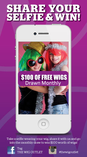 SHARE YOUR WIG SELFIE & WIN